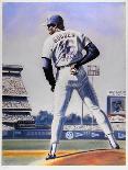 The Wind Up (New York Mets Dwight Gooden)-Jack Lane-Framed Collectable Print