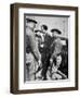 Jack 'Legs' Diamond (1896-1931) Being Taken into Police Custody, 1918 (B/W Photo)-American Photographer-Framed Giclee Print