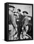 Jack 'Legs' Diamond (1896-1931) Being Taken into Police Custody, 1918 (B/W Photo)-American Photographer-Framed Stretched Canvas