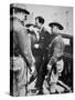 Jack 'Legs' Diamond (1896-1931) Being Taken into Police Custody, 1918 (B/W Photo)-American Photographer-Stretched Canvas