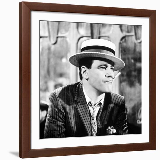 Jack Lemmon. "Irma La Douce" 1963, Directed by Billy Wilder-null-Framed Photographic Print