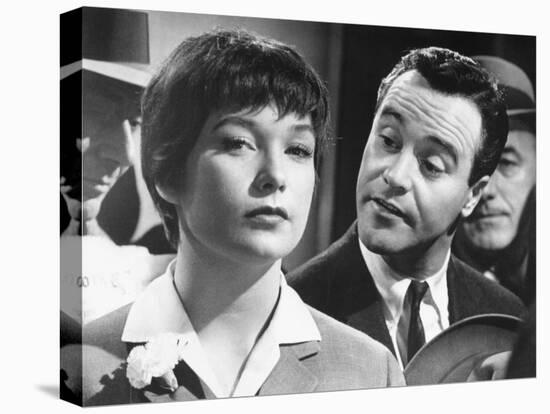 Jack Lemmon, Shirley Maclaine, The Apartment, 1960-null-Stretched Canvas