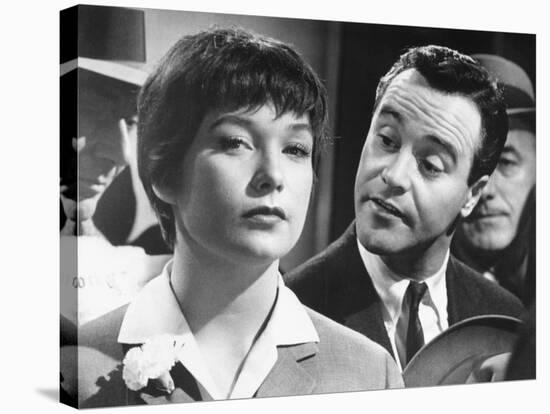 Jack Lemmon, Shirley Maclaine, The Apartment, 1960-null-Stretched Canvas