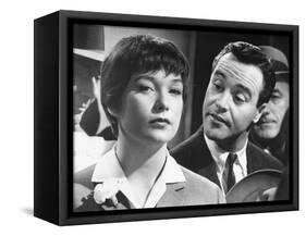 Jack Lemmon, Shirley Maclaine, The Apartment, 1960-null-Framed Stretched Canvas