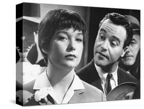 Jack Lemmon, Shirley Maclaine, The Apartment, 1960-null-Stretched Canvas