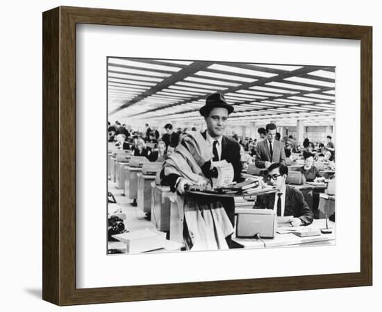 Jack Lemmon, The Apartment, 1960-null-Framed Photographic Print