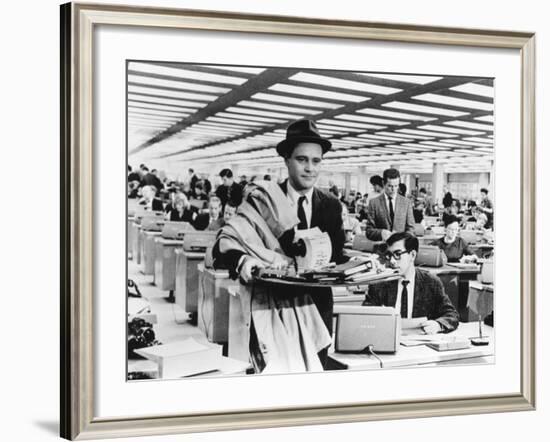 Jack Lemmon, The Apartment, 1960-null-Framed Photographic Print