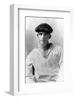 Jack London Wearing a Beret-null-Framed Photographic Print