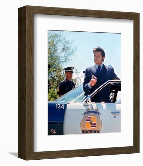 Jack Lord, Hawaii Five-O (1968)-null-Framed Photo