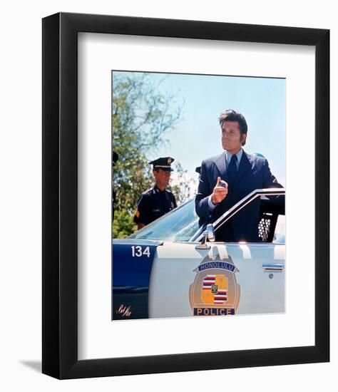 Jack Lord, Hawaii Five-O (1968)-null-Framed Photo