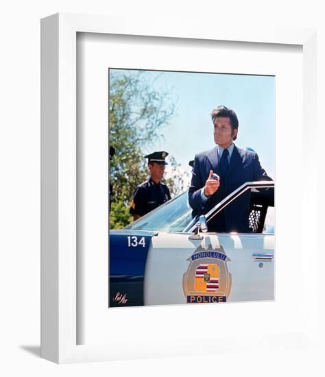 Jack Lord, Hawaii Five-O (1968)-null-Framed Photo