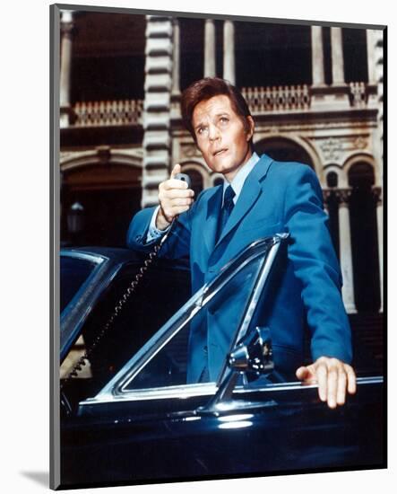 Jack Lord, Hawaii Five-O-null-Mounted Photo