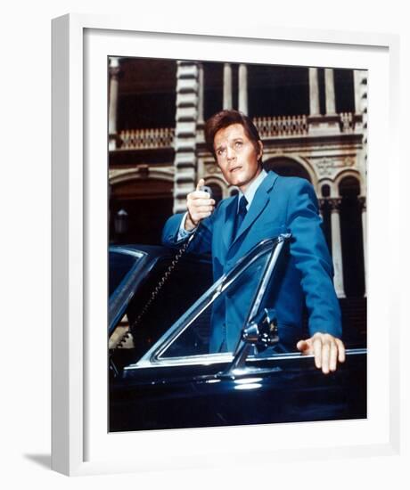 Jack Lord, Hawaii Five-O-null-Framed Photo