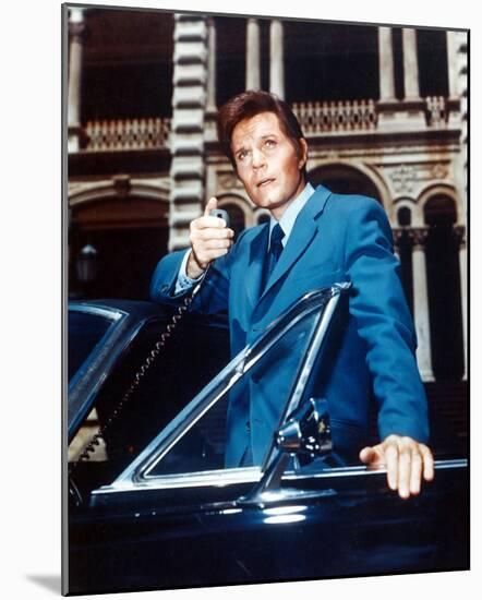 Jack Lord, Hawaii Five-O-null-Mounted Photo