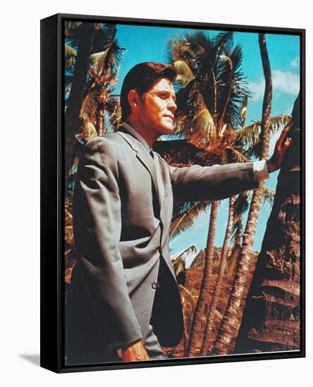 Jack Lord, Hawaii Five-O-null-Framed Stretched Canvas