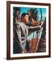 Jack Lord, Hawaii Five-O-null-Framed Photo