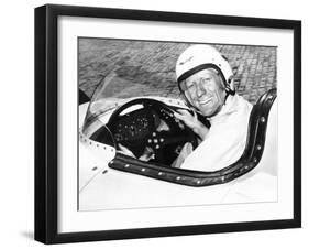 Jack Mcgrath Was the Fastest Qualifier, for the 1955 Indianapolis 500-null-Framed Photo