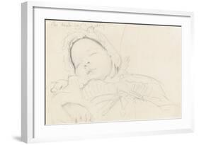 Jack Millet as a Baby-John Singer Sargent-Framed Giclee Print