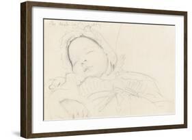 Jack Millet as a Baby-John Singer Sargent-Framed Giclee Print