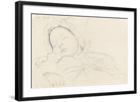 Jack Millet as a Baby-John Singer Sargent-Framed Giclee Print