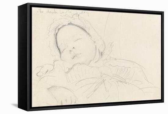 Jack Millet as a Baby-John Singer Sargent-Framed Stretched Canvas