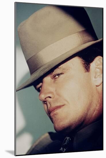 Jack Nicholson, Chinatown, 1974-null-Mounted Photographic Print