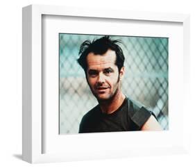 Jack Nicholson, One Flew Over the Cuckoo's Nest (1975)-null-Framed Photo