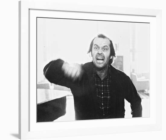 Jack Nicholson, The Shining (1980)-null-Framed Photo