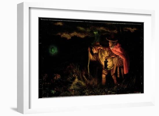 Jack O'Lantern, 1872-Arthur Hughes-Framed Giclee Print