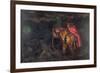 Jack O'Lantern, 1872-Arthur Hughes-Framed Giclee Print