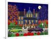 Jack O' Lantern House-Mark Frost-Framed Giclee Print