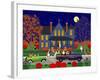 Jack O' Lantern House-Mark Frost-Framed Giclee Print