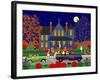 Jack O' Lantern House-Mark Frost-Framed Giclee Print