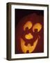 Jack-O-Lantern Lit at Halloween, Washington, USA-Merrill Images-Framed Photographic Print