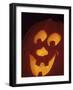 Jack-O-Lantern Lit at Halloween, Washington, USA-Merrill Images-Framed Photographic Print