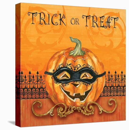 Jack O Lantern-Gregory Gorham-Stretched Canvas