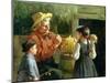 Jack-O-Lantern-Abbott Fuller Graves-Mounted Giclee Print