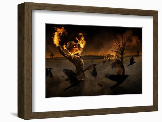 Jack-o\&#039;-Scarecrow-Christophe Kiciak-Framed Photographic Print