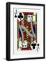 Jack of Clubs from a deck of Goodall & Son Ltd. playing cards, c1940-Unknown-Framed Giclee Print