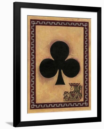 Jack of Clubs-John Zaccheo-Framed Giclee Print