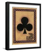 Jack of Clubs-John Zaccheo-Framed Giclee Print