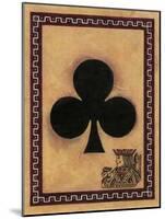 Jack of Clubs-John Zaccheo-Mounted Giclee Print