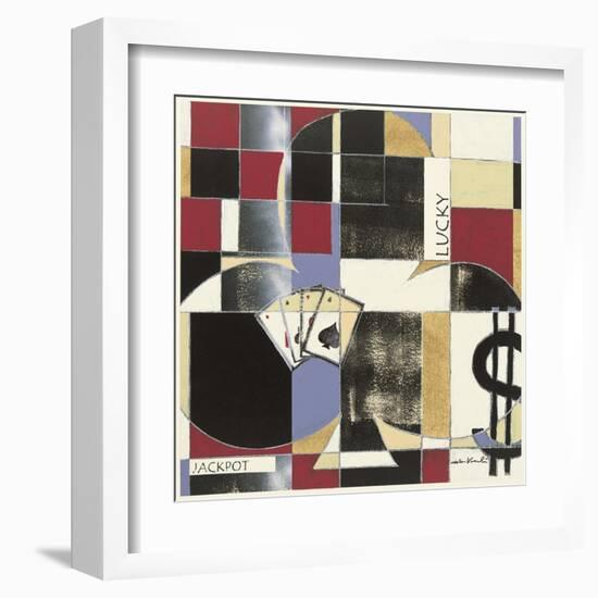 Jack of Clubs-Niro Vasali-Framed Art Print