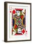 Jack of Diamonds from a deck of Goodall & Son Ltd. playing cards, c1940-Unknown-Framed Giclee Print