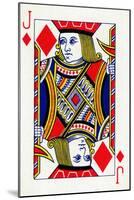 Jack of Diamonds from a deck of Goodall & Son Ltd. playing cards, c1940-Unknown-Mounted Giclee Print