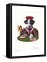 Jack of Hearts-Jenny Newland-Framed Stretched Canvas