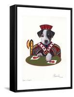 Jack of Hearts-Jenny Newland-Framed Stretched Canvas