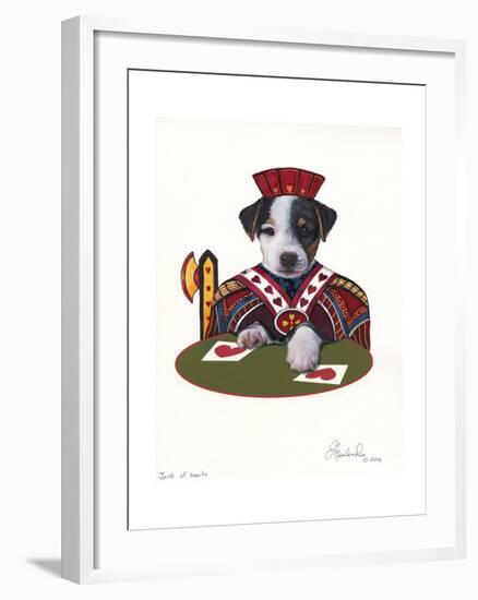 Jack of Hearts-Jenny Newland-Framed Giclee Print