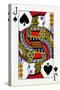 Jack of Spades from a deck of Goodall & Son Ltd. playing cards, c1940-Unknown-Stretched Canvas