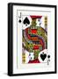 Jack of Spades from a deck of Goodall & Son Ltd. playing cards, c1940-Unknown-Framed Giclee Print